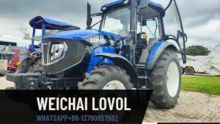 Weichai lovol 1104 110hp 4wd cabin Africa model