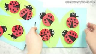 How to Make a Paper Ladybug Craft