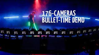 176-cameras bullet-time software demo