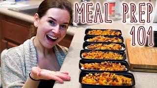 Meal Prep 101  How to Meal Prep for Beginners, for Weight Loss, Muscle Gain & on a Budget!