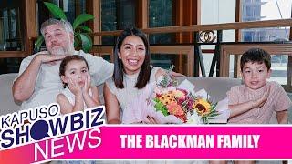 Kapuso Showbiz News: The Blackman Family, Kapuso na!