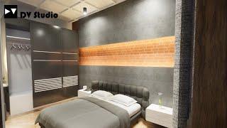 Moder Bedroom Interior Design | 30x30 House Plans || DV Studio