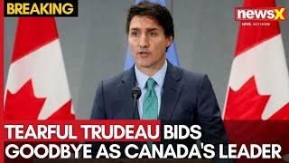 World News: Justin Trudeau’s Emotional Farewell Speech as Liberal Party Leader | NewsX