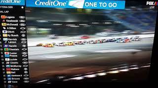 2021 Daytona 500 Terrible Last Lap Wreck