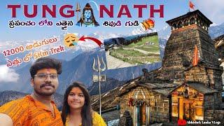 ప్రపంచంలోనే ఎత్తైన శివాలయం || Chopta Tungnath Temple - Kedarnath to Tungnath || Beginner's trek