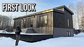 I Found an 882 Square Foot Steel Frame PREFAB HOME Designed for full time Living!