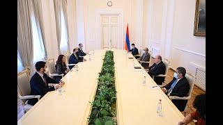 Նախագահ Արմեն Սարգսյանն ընդունել է Իտալիայի Սենատի փոխնախագահ Պաոլա Տավերնային