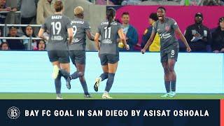 Asisat Oshoala Equalizes for Bay FC against San Diego