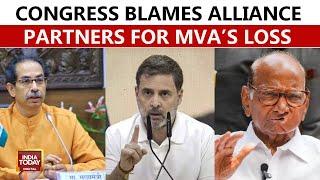 Maha Election Fallout: Congress Blames Alliance Partners Shiv Sena UBT & NCP SP For MVA Loss