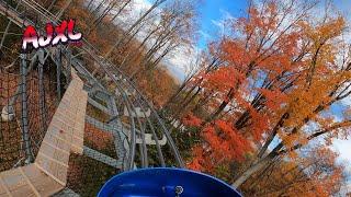 Fall Foliage Rollercoaster Ride in the Adirondack Mtns