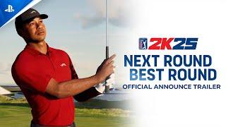 PGA Tour 2K25 - Announce Trailer | PS5 Games