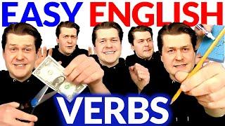 Learn More English Verbs: Easy English Listening Lesson  English Comprehensible Input for Beginners