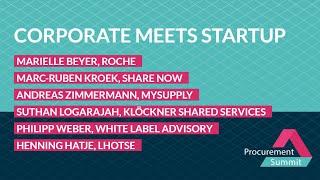 Corporate meets Startup - Procurement Summit 2021