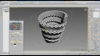3dmax나선형왜곡없이모델링,3dmax강좌,3d맥스맨카페