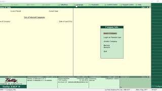 key components of Gateway of Tally  English