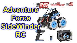 Adventure Force RC Remote Control 4x4 Polaris RZR-RS1 Slide Winder