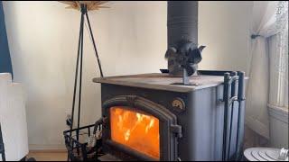 CUCRSE Heat Powered Wood Stove Fan Review!