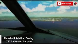 #Threshold Aviation | Boeing 737 Simulator #Toronto.  #FEMPPA 2019