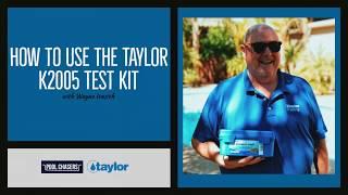 How to use Taylor K2005 Test Kit