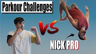 Parkour Challenges Vs Nick Pro