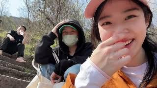 【抖音】小小晓爬山Vlog！《跟着云走走》