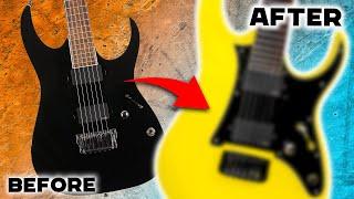 I TRANSFORMED My Most Boring Ibanez! | Iron Label RGIR20FE Mod Project