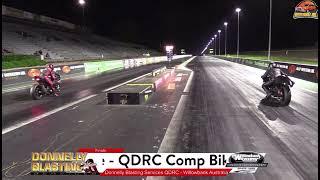 QLD DRAG RACING CHAMPIONSHIP 2024 FINALS - COMP BIKE FINAL - WILLOWBANK RACEWAY