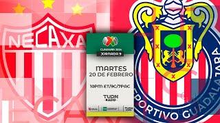 NECAXA VS CHIVAS EN VIVO  JORNADA 9 LIGA MX CLAUSURA 2024