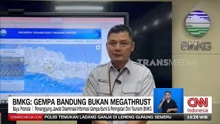 BMKG Gempa Bandung Bukan Megathrust  | REDAKSI (19/09/24)