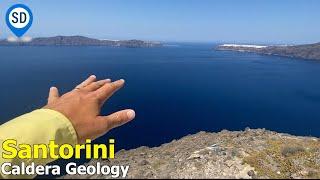 Santorini's Explosive History - Volcano Caldera  