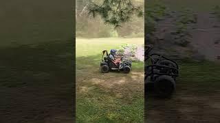 Boys having fun! My poor yard. #shorts