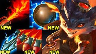 Wild Rift China Rumble Mid - NEW CHAMP RUMBLE IS BROKEN OP !? MAX AP Rumble Build Runes