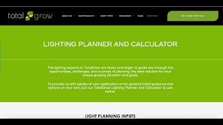 TotalGrow Calculator Tutorial Video