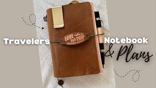 A Look through of my Travelers Notebooks | Passport Camel Travelers Notebook