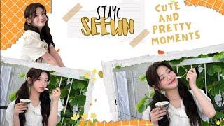 STAYC SEEUN CUTE AND PRETTY MOMENTS