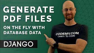 How To Generate PDF Files Dynamically With Django - Django Wednesdays #17