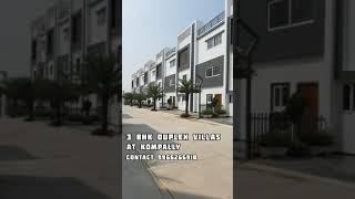 3BHK Premium Duplex Villas at Kompally