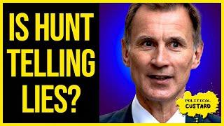 Is Jeremy Hunt Lying Through His Teeth About Blood Scandal Funds?