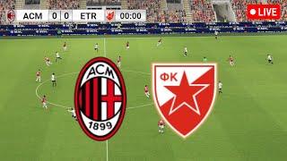 IN DIRETTA: Milan-Estrella Roja | UEFA Champions League 2024 | Streaming dell'intera partita