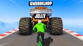 چالش BMX در مقابل MONSTER TRUCK در GTA 5!