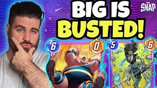 Big Boys Are BUSTED In Marvel SNAP! | 3 Infinite Decks To BIG BOY Your Opponents Out Of The Game!