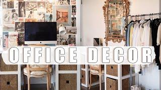 HOW TO DECORATE HOME OFFICE | STYLE, DESIGN, INSPIRATION