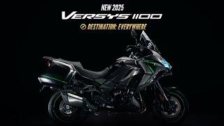 The New 2025 Versys 1100 SE LT ABS | Product Walk-Around