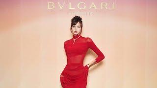 Global Brand Ambassador Lisa at the exhibition | Bvlgari Jewelry