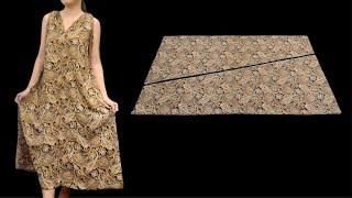 ️Only 1.3 meter of fabric  Very easy Cut in 5 minutes and Sew only 10 minutes