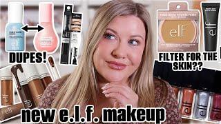 ELF LAUNCHED SO MANY NEW MAKEUP PRODUCTS! What's Actually Good?!