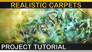 V-Ray | Realistic FLUFFY CARPETS made easy