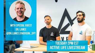 How Breathwork Can Change Your Training: Active Life HQ Livestream  with Dr. Lance Einerson