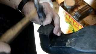 Shoe Repair: Women's shoe rubber heel