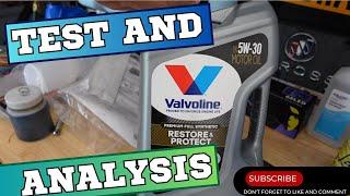 Valvoline Restore and Protect - Does it work?  Best oil change ever? We'll lab test it to see!!